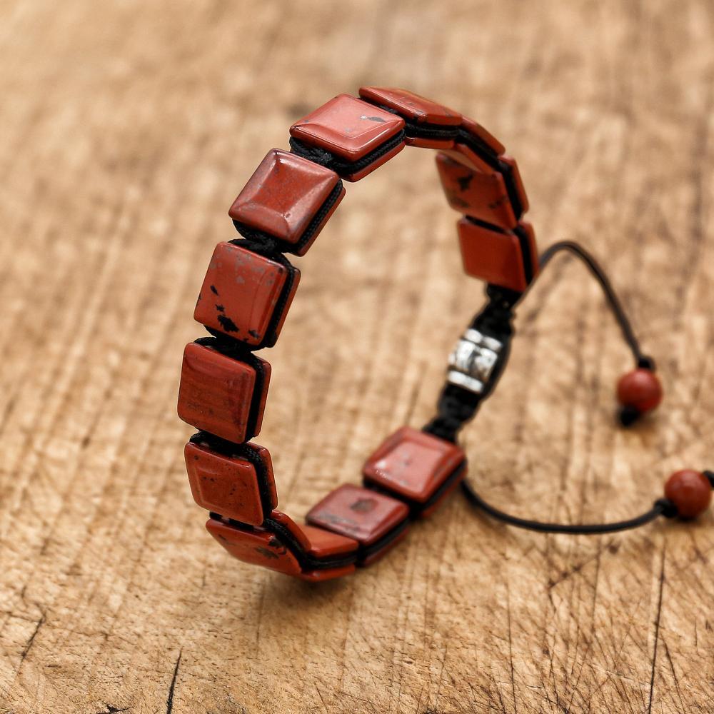 سوار مضفر من أحجار الجاسبر الح - مراجعة Paracord Bracelet وسعره