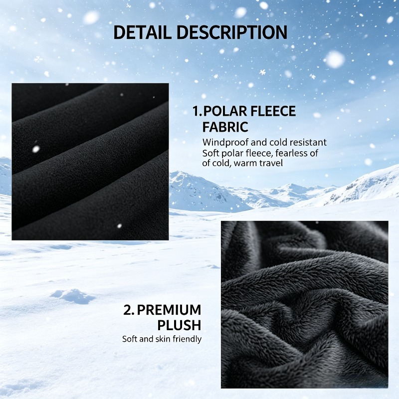 قناع دافئ للدراجات النارية في  - مراجعة Outdoor Camping Winter وسعره