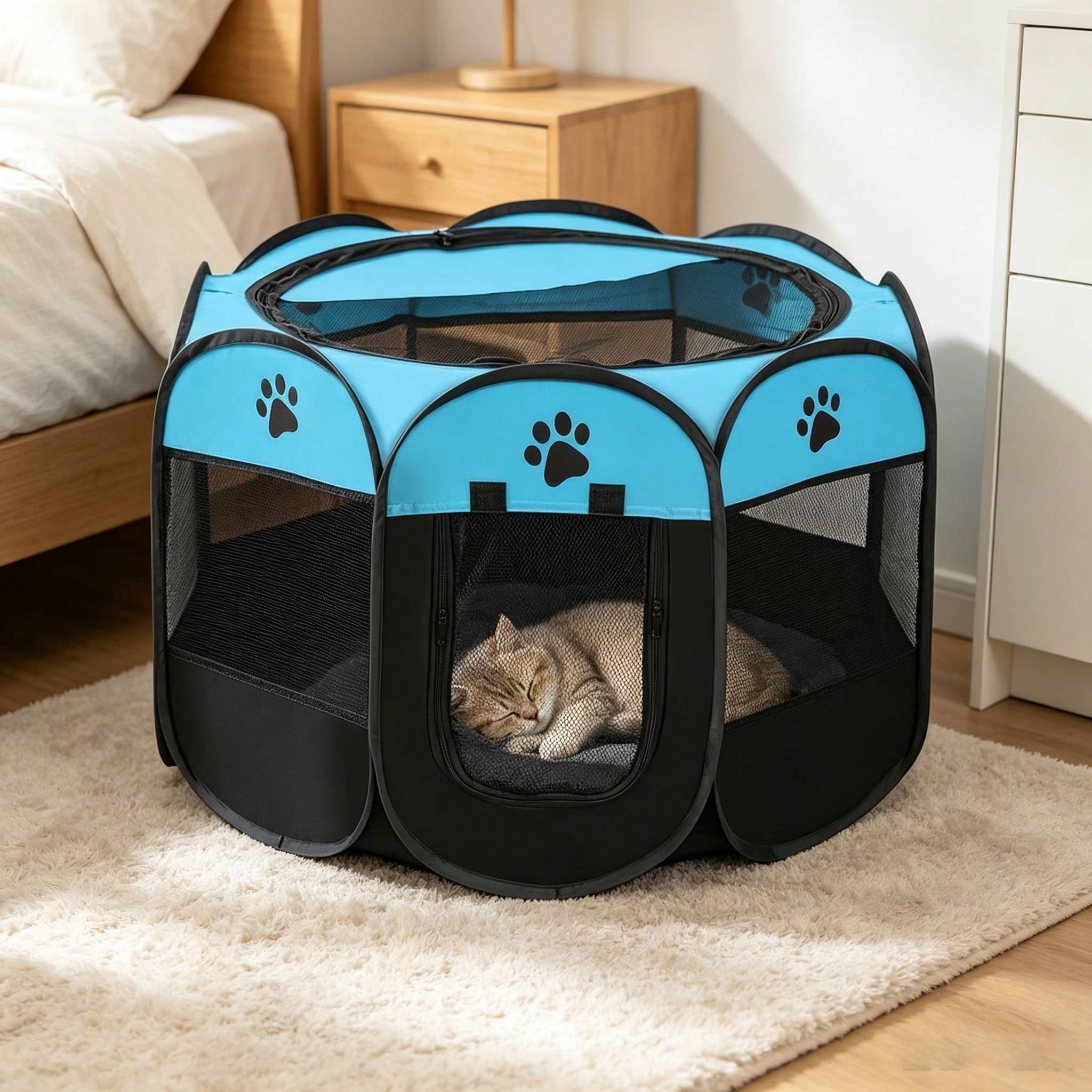 تتميز هذه السياج الثمانية الأض - مراجعة Outdoor Camping Dog Fence وسعره