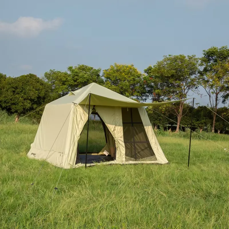 خيمة هوائية محمولة مقاومة للما - مراجعة Outdoor Camping Inflatable Tent وسعره