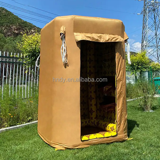 خيمة استحمام ومرحاض للتخييم في - مراجعة Outdoor Camping Inflatable Tent وسعره