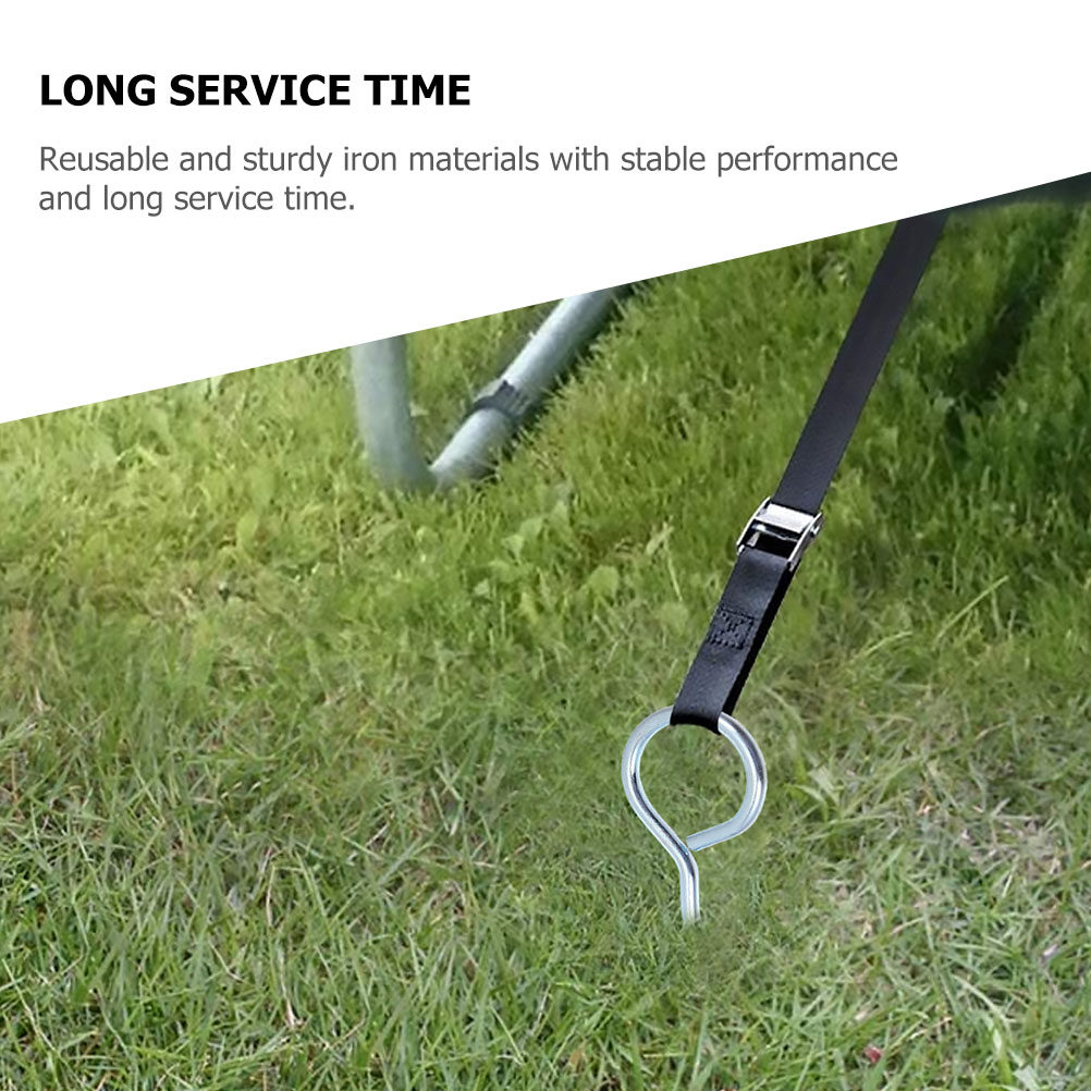 عمود تثبيت للكلاب شديد التحمل  - مراجعة Outdoor Camping Dog Fence وسعره