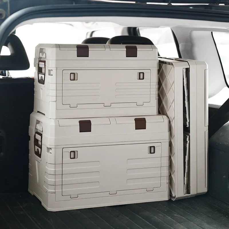 صندوق تخزين للسيارة قابل للطي  - مراجعة Outdoor Camping Bin وسعره