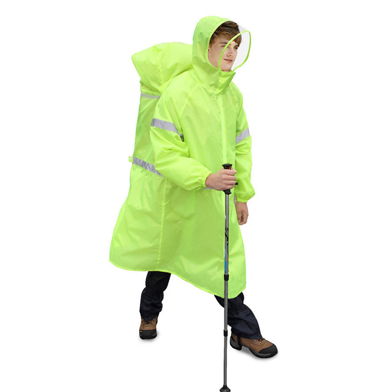 حقيبة ظهر عاكسة للضوء للرجال و - مراجعة Camping Rain Poncho وسعره