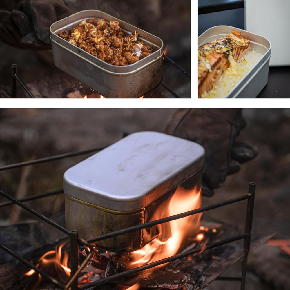 مقبض صندوق بينتو قابل للطي، حا - مراجعة Camp Utensil Set وسعره