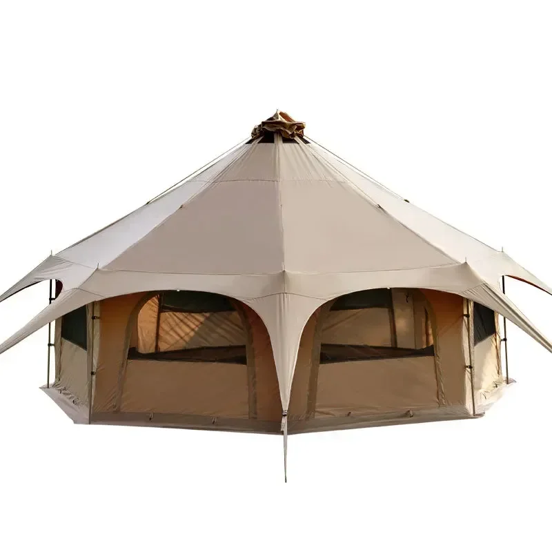 خيمة كبيرة للتخييم الخارجي للع - مراجعة Outdoor Yurt Camping وسعره