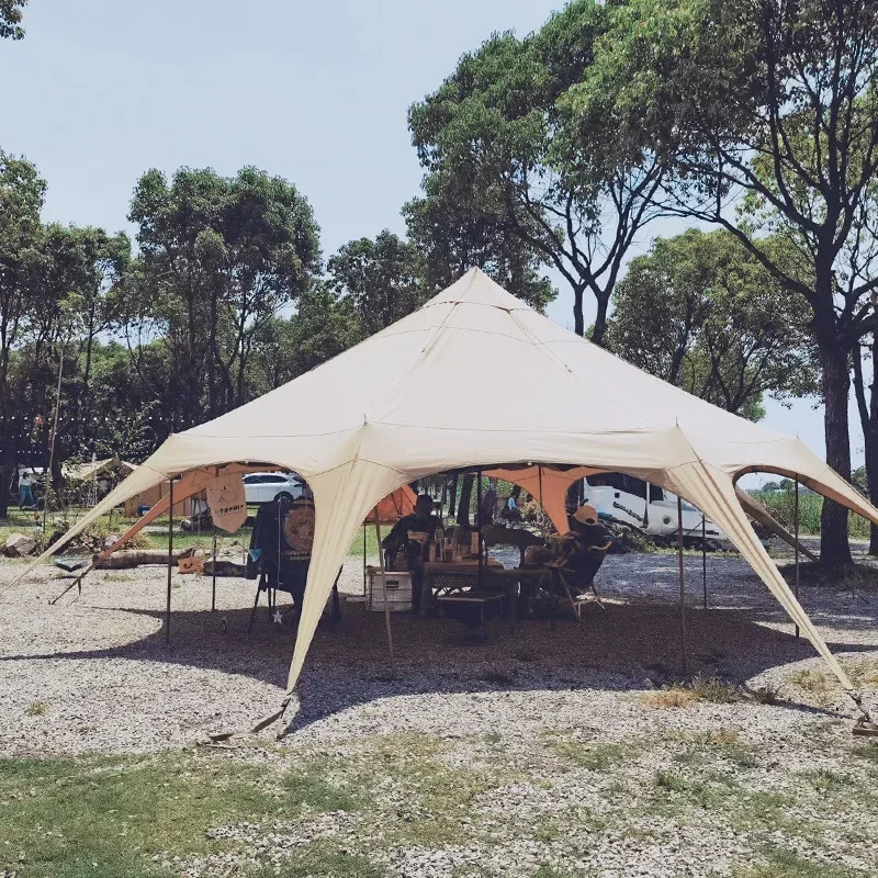 خيمة كبيرة للتخييم الخارجي للع - مراجعة Outdoor Yurt Camping وسعره