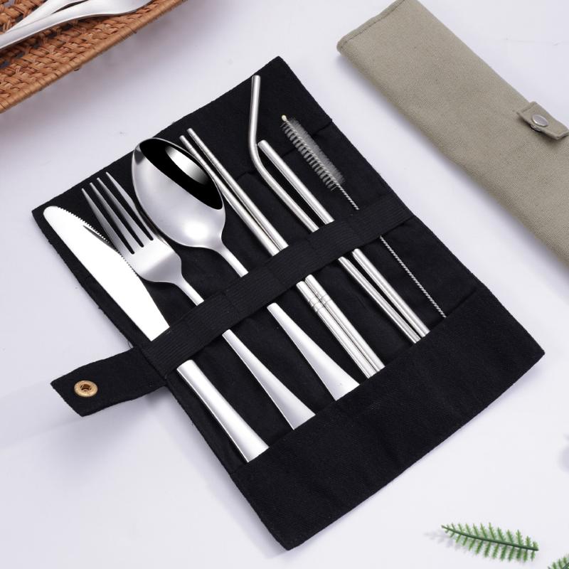 طقم أدوات مائدة للسفر مكون من  - مراجعة Camp Utensil Set وسعره