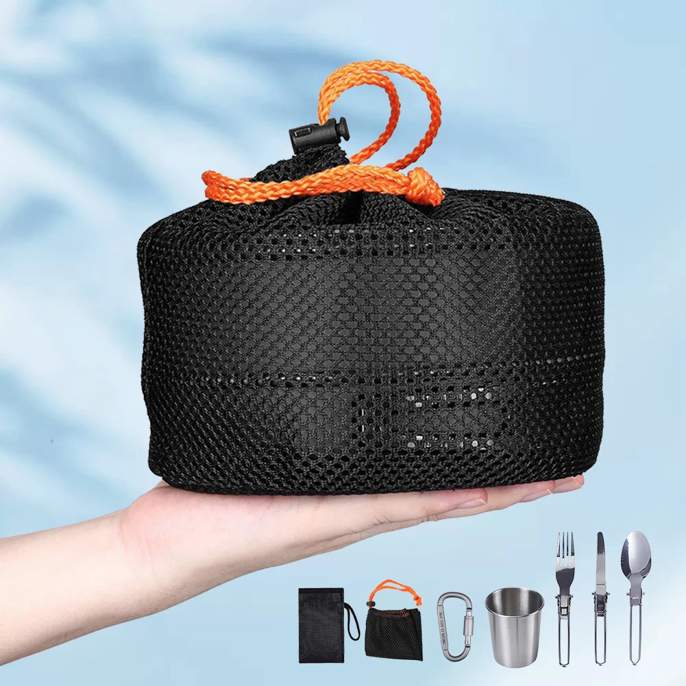 طقم أدوات طهي للتخييم، غلاية و - مراجعة Camp Utensil Set وسعره