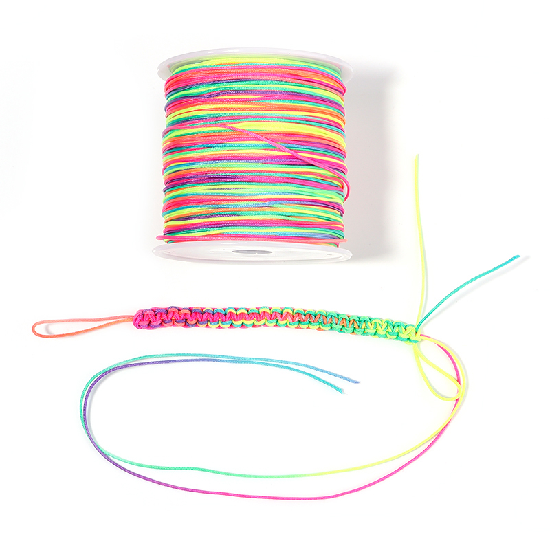 90 متر/لفة 0.8 مللي متر خيط ال - مراجعة Paracord Bracelet وسعره